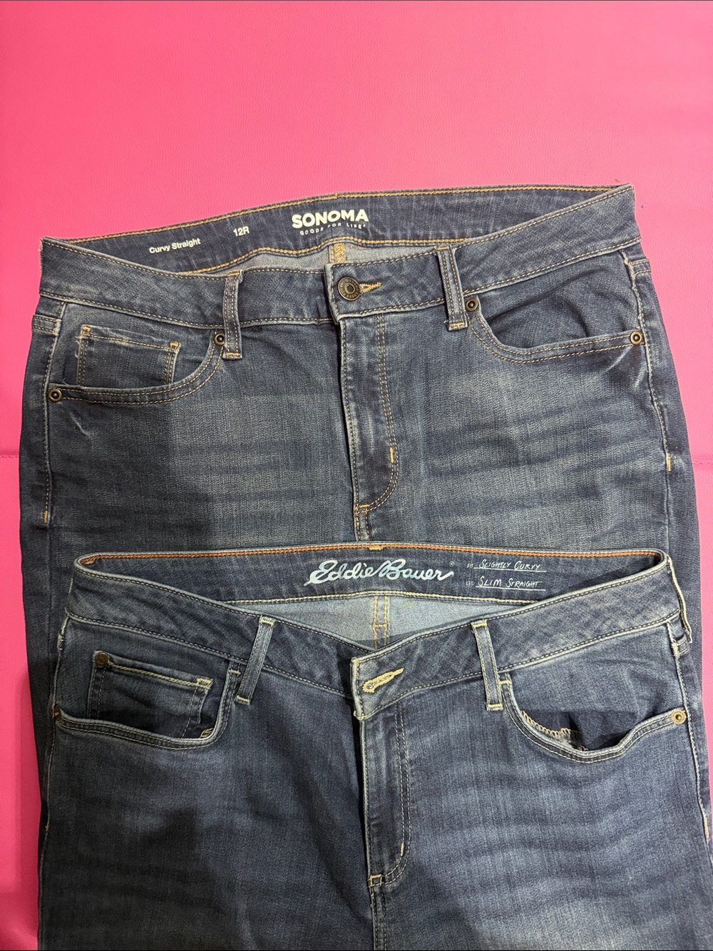 Set of two Eddie Bauer @ Sonoma Jeans